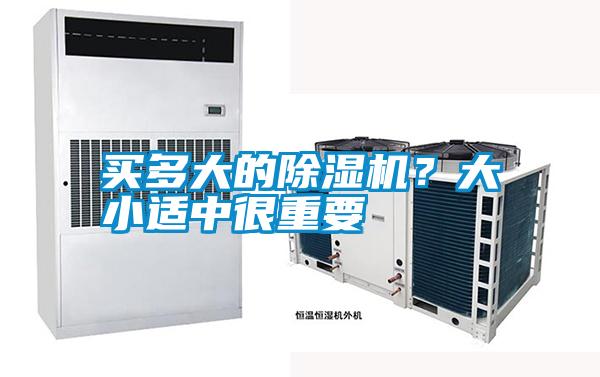 買多大的除濕機？大小適中很重要