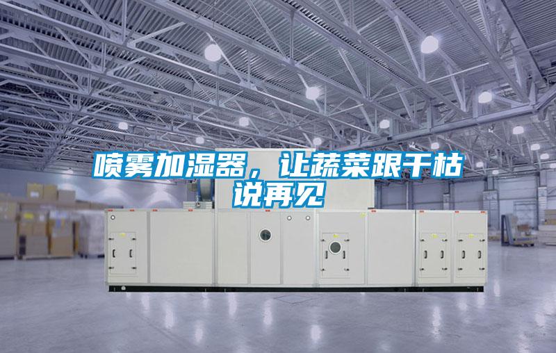 噴霧加濕器，讓蔬菜跟干枯說(shuō)再見(jiàn)