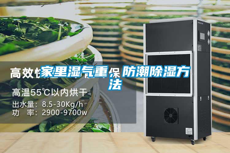 家里濕氣重,防潮除濕方法