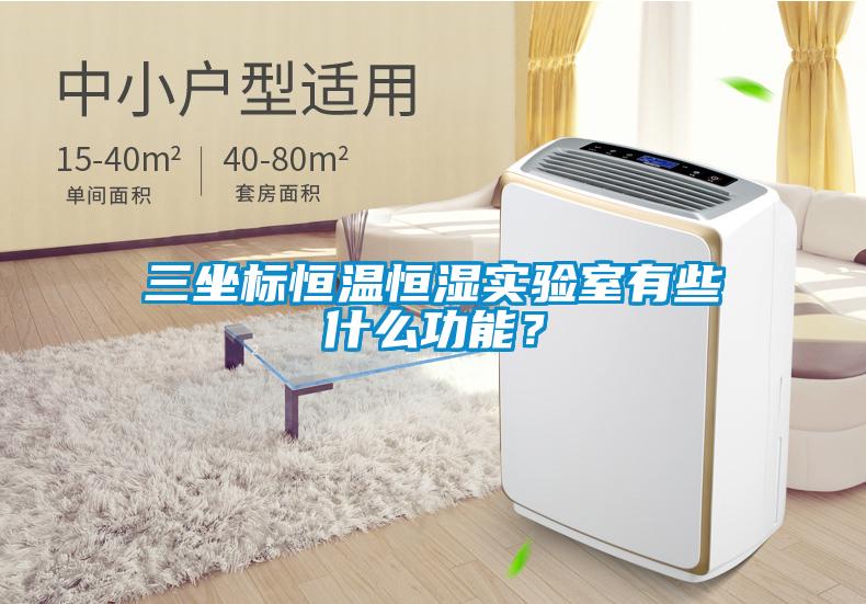 三坐標恒溫恒濕實驗室有些什么功能？