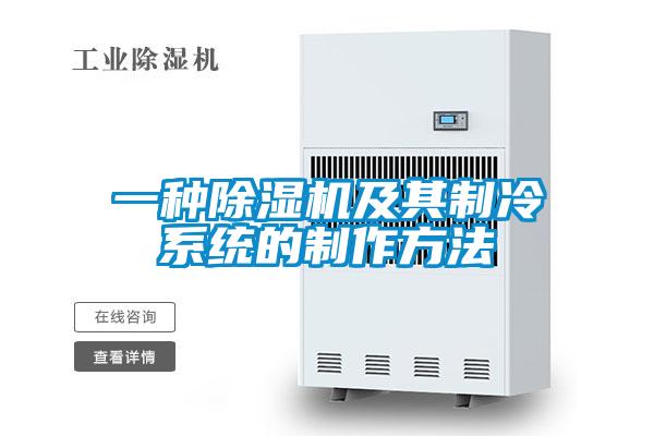 一種除濕機(jī)及其制冷系統(tǒng)的制作方法