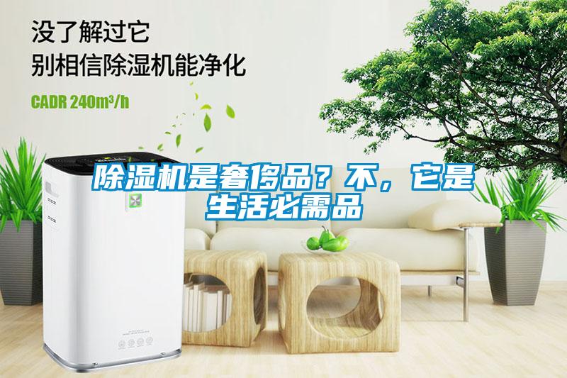 除濕機(jī)是奢侈品？不，它是生活必需品