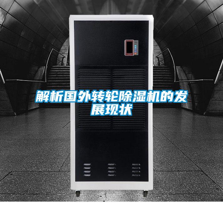 解析國外轉(zhuǎn)輪除濕機(jī)的發(fā)展現(xiàn)狀