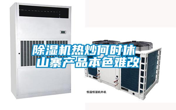 除濕機熱炒何時休 山寨產品本色難改