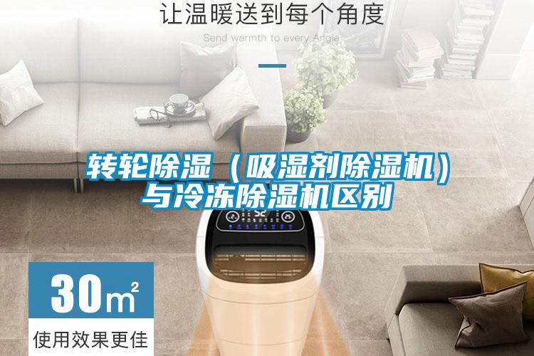 轉輪除濕（吸濕劑除濕機）與冷凍除濕機區別