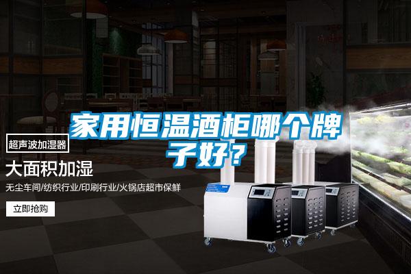 家用恒溫酒柜哪個牌子好？