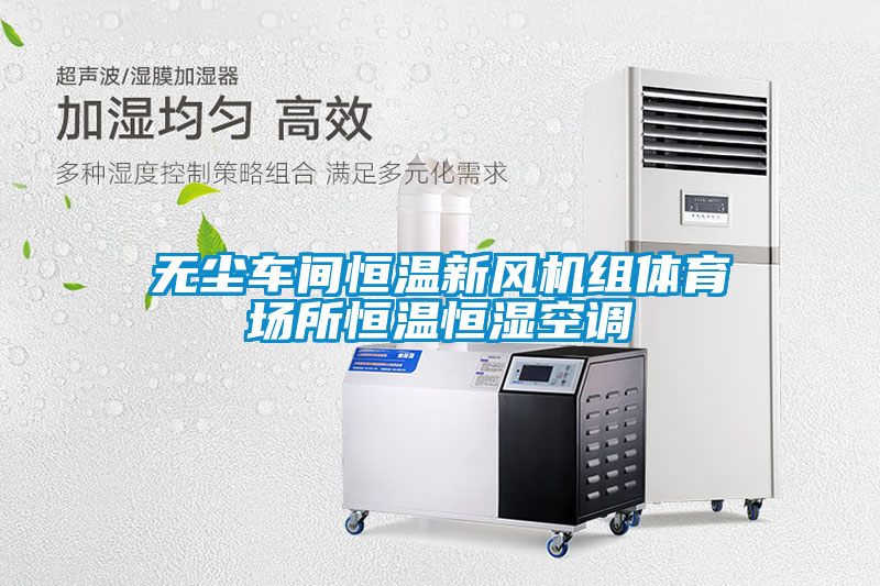 無塵車間恒溫新風機組體育場所恒溫恒濕空調(diào)