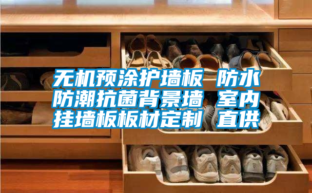 無機預(yù)涂護墻板 防水防潮抗菌背景墻 室內(nèi)掛墻板板材定制 直供