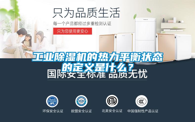 工業(yè)除濕機的熱力平衡狀態(tài)的定義是什么？