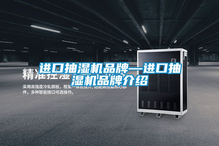 進(jìn)口抽濕機品牌—進(jìn)口抽濕機品牌介紹