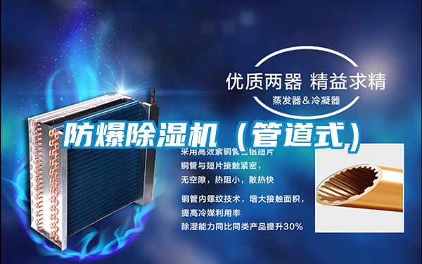 防爆除濕機（管道式）