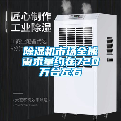 除濕機(jī)市場(chǎng)全球需求量約在720萬(wàn)臺(tái)左右