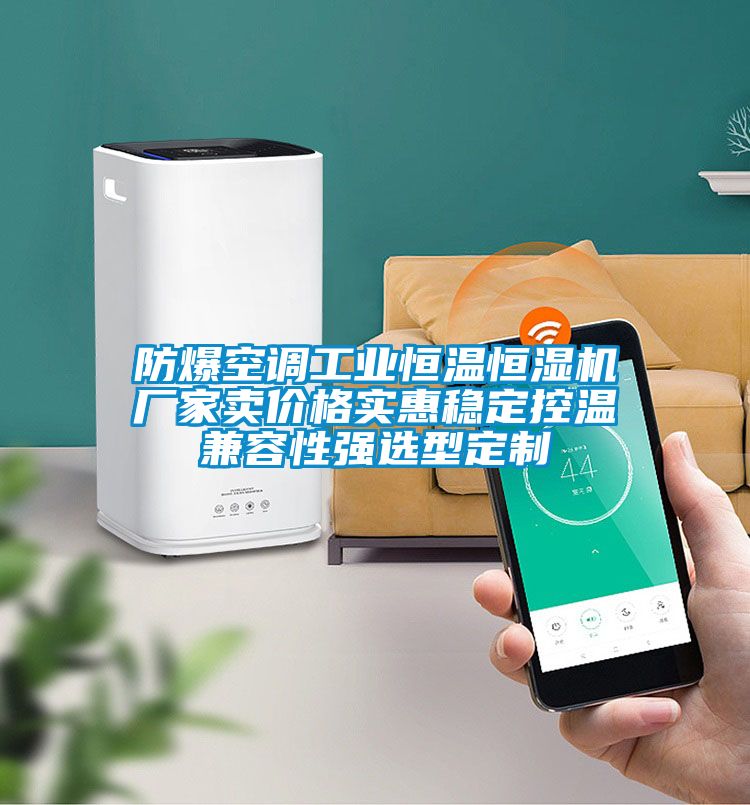 防爆空調工業恒溫恒濕機廠家賣價格實惠穩定控溫兼容性強選型定制