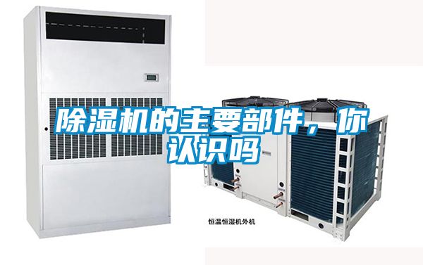 除濕機的主要部件，你認識嗎