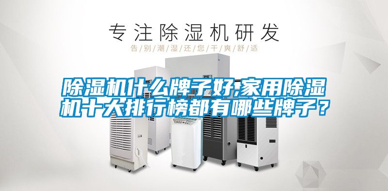 除濕機什么牌子好,家用除濕機十大排行榜都有哪些牌子？